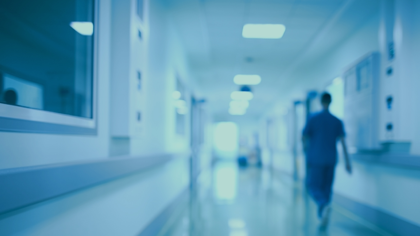 Hospital management system interface